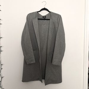 Jones New York Grey Long Jacket